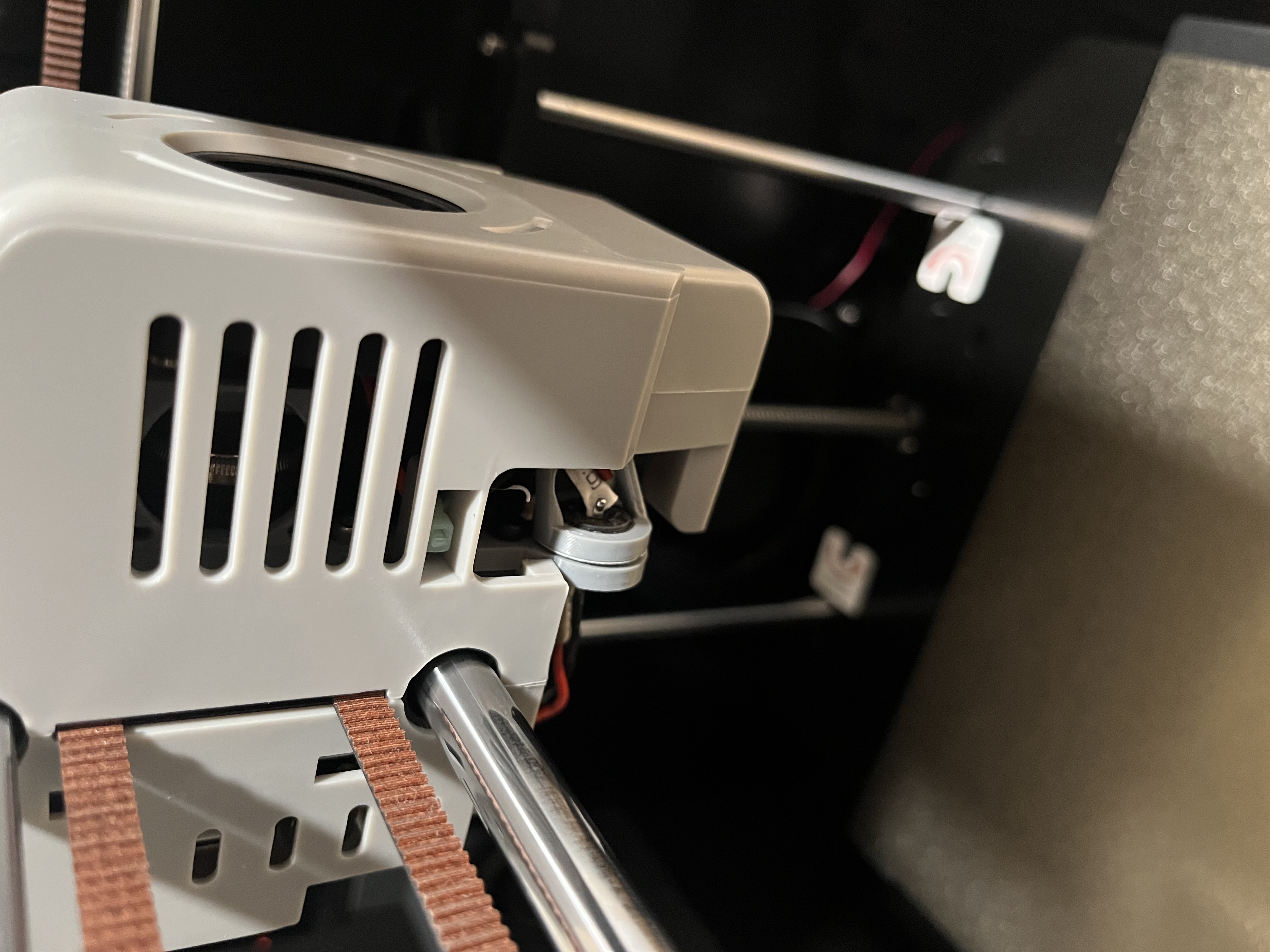 Q1 Pro removable Part Cooling Fan mod