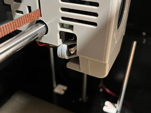 Q1 Pro removable Part Cooling Fan mod