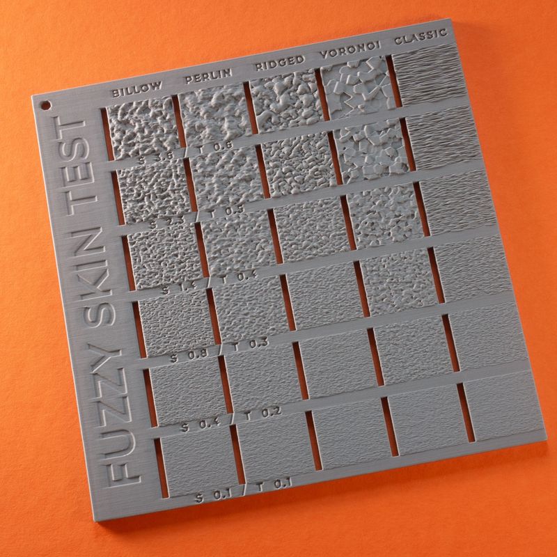 Fuzzy Skin Test LITE – Sample Plate for 5 Pattern Types by inno3design ...