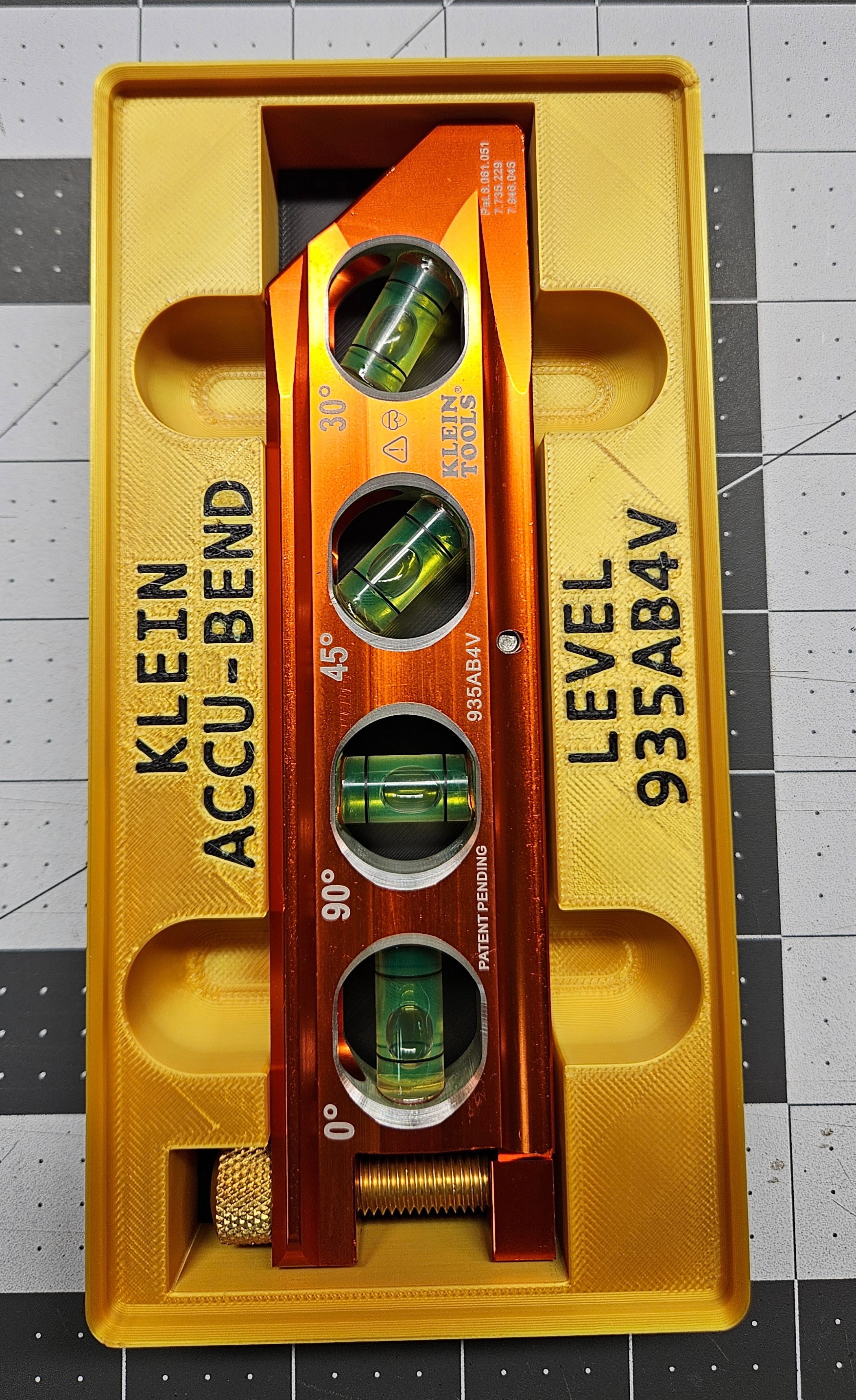 Klein Accu Bend Level 935AB4V Gridfinity 3D model
