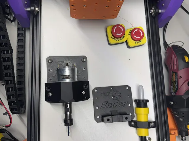 Ender3CNC  775 CNC Spindle Motor mount