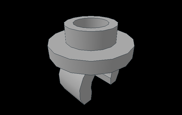 Lego Compatible 5264.dat Plate 1 x 1 Round with Hollow Stud and Underside Clip