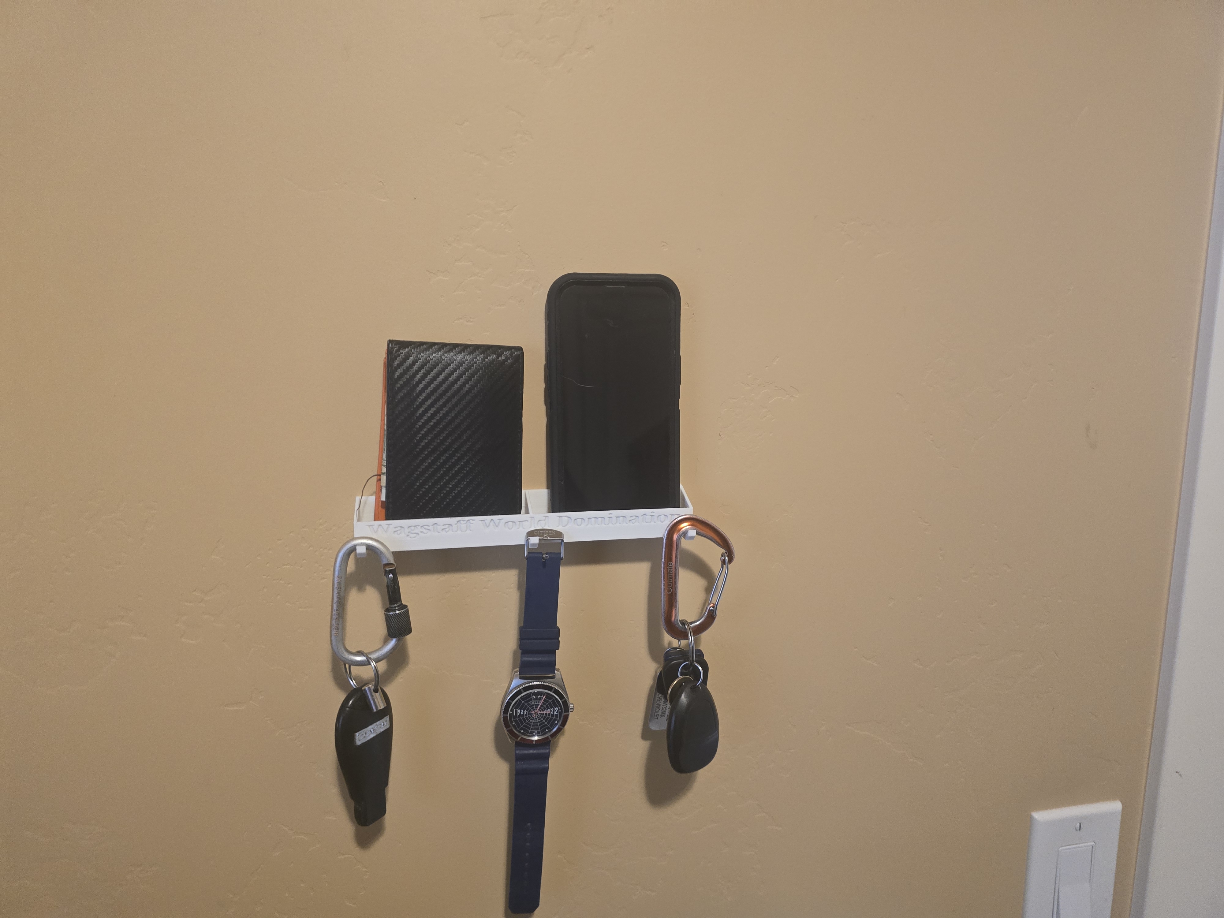 Phone, Wallet, Keyholder Wall mount
