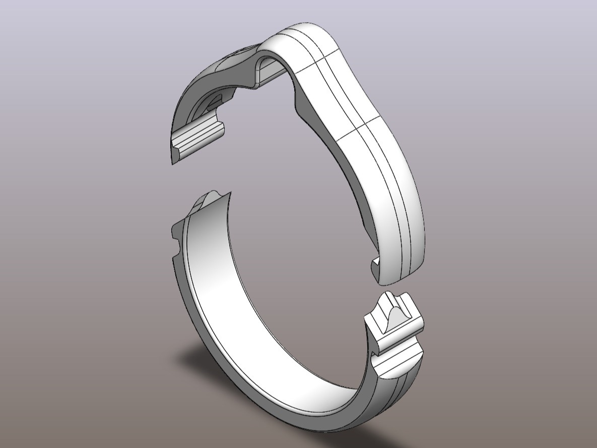 Miniatura 2 do modelo 3D Festool Hose Clip
