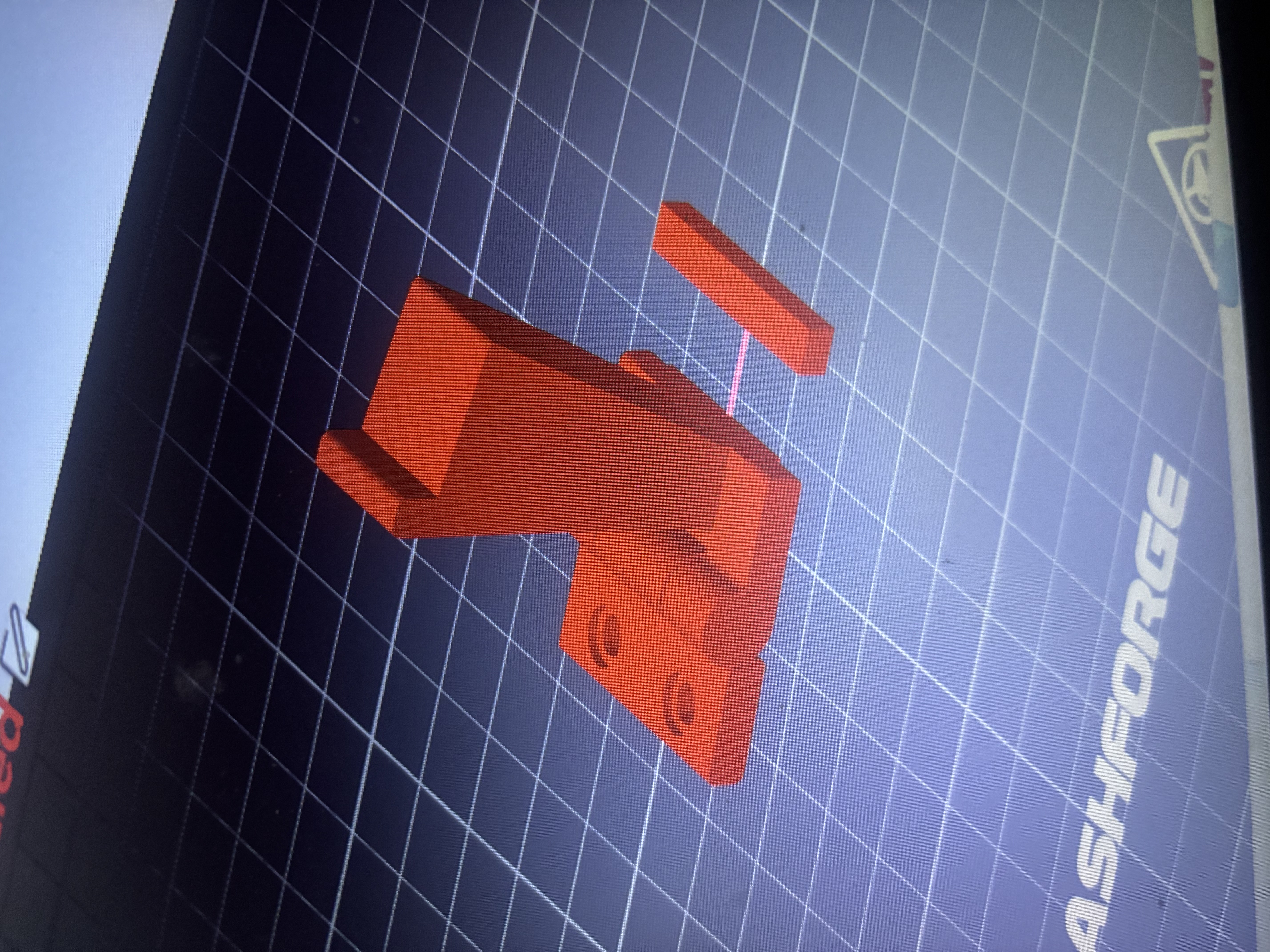 flashforge adventurer 5m/5m pro (ad5m) lid stand 2