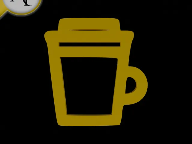 Simple Coffee Cup Symbol - 2D Art