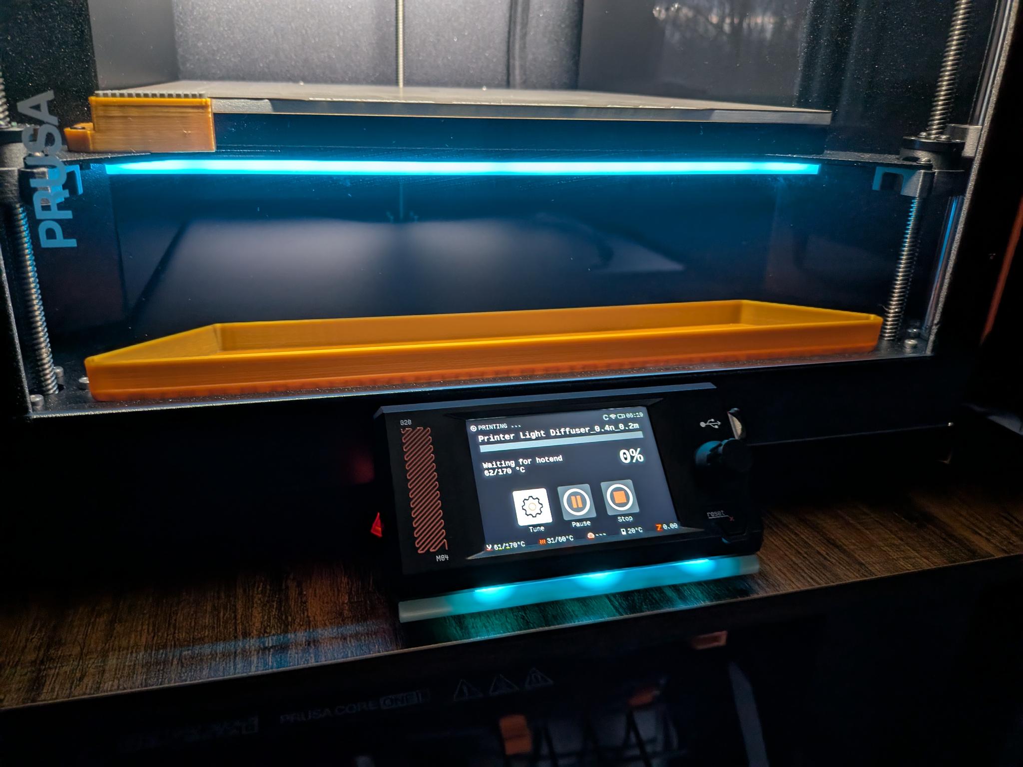 Core One/+/L Power Switch and Status Light Mod