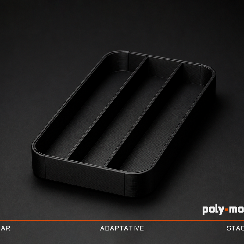 Build Tray - More Modules by Polymorphic | Download free STL model ...