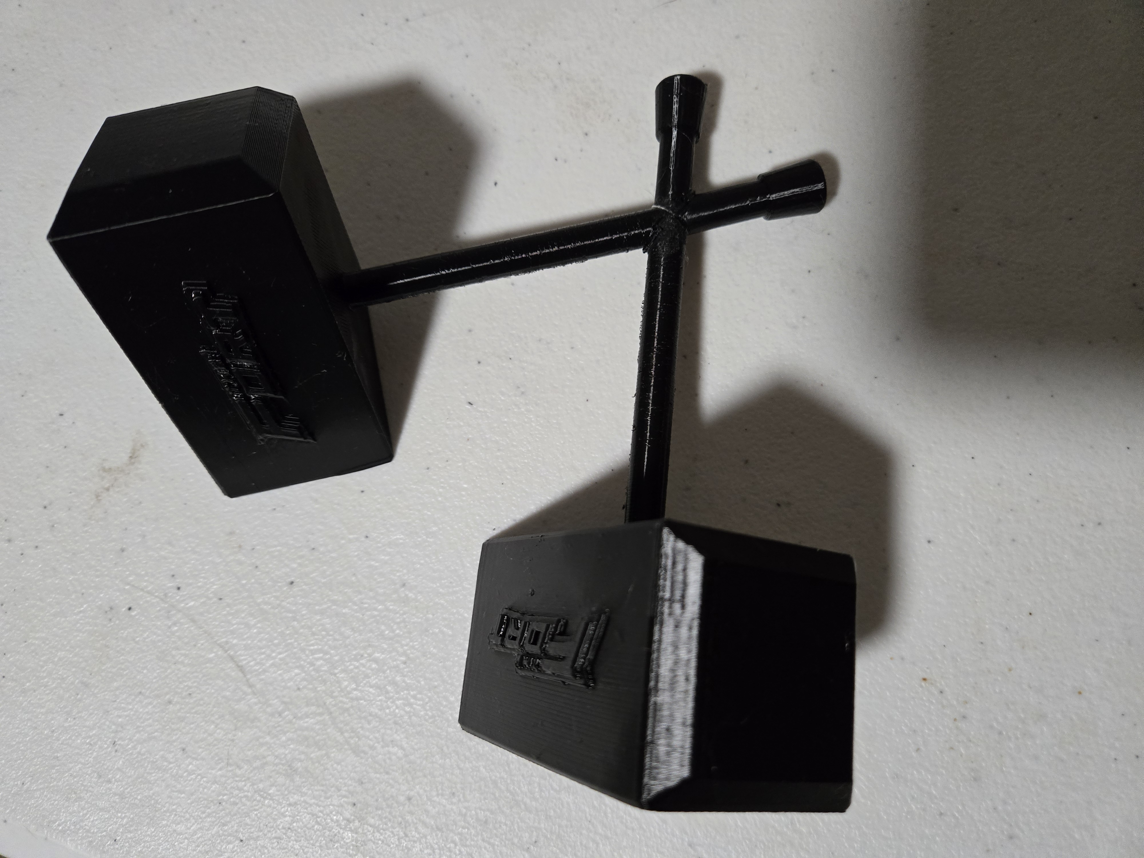 Crossed Hammers Wall Mount