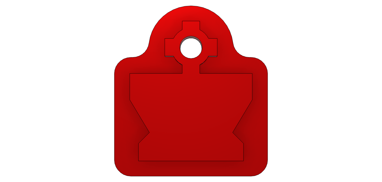 Chess King Keychain