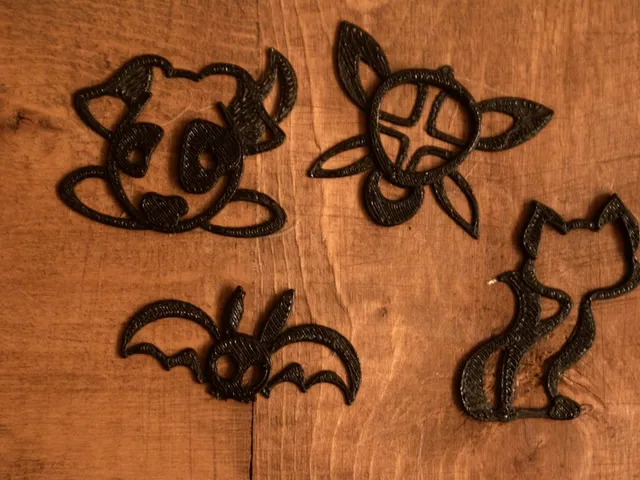 Animal Charms - 3DP Demo Files