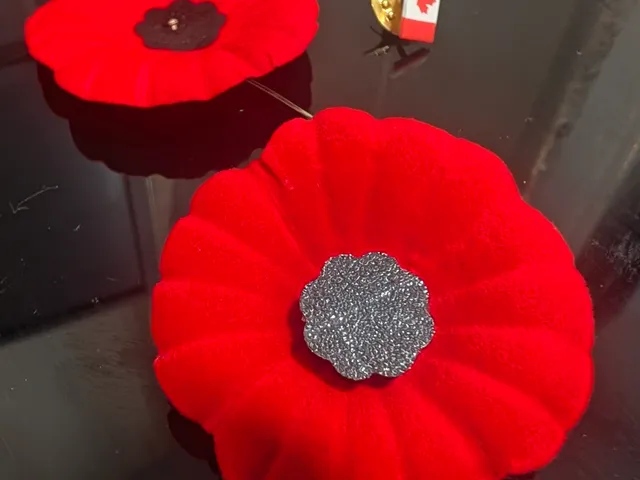 Poppy center pin / Centre de coquelicot