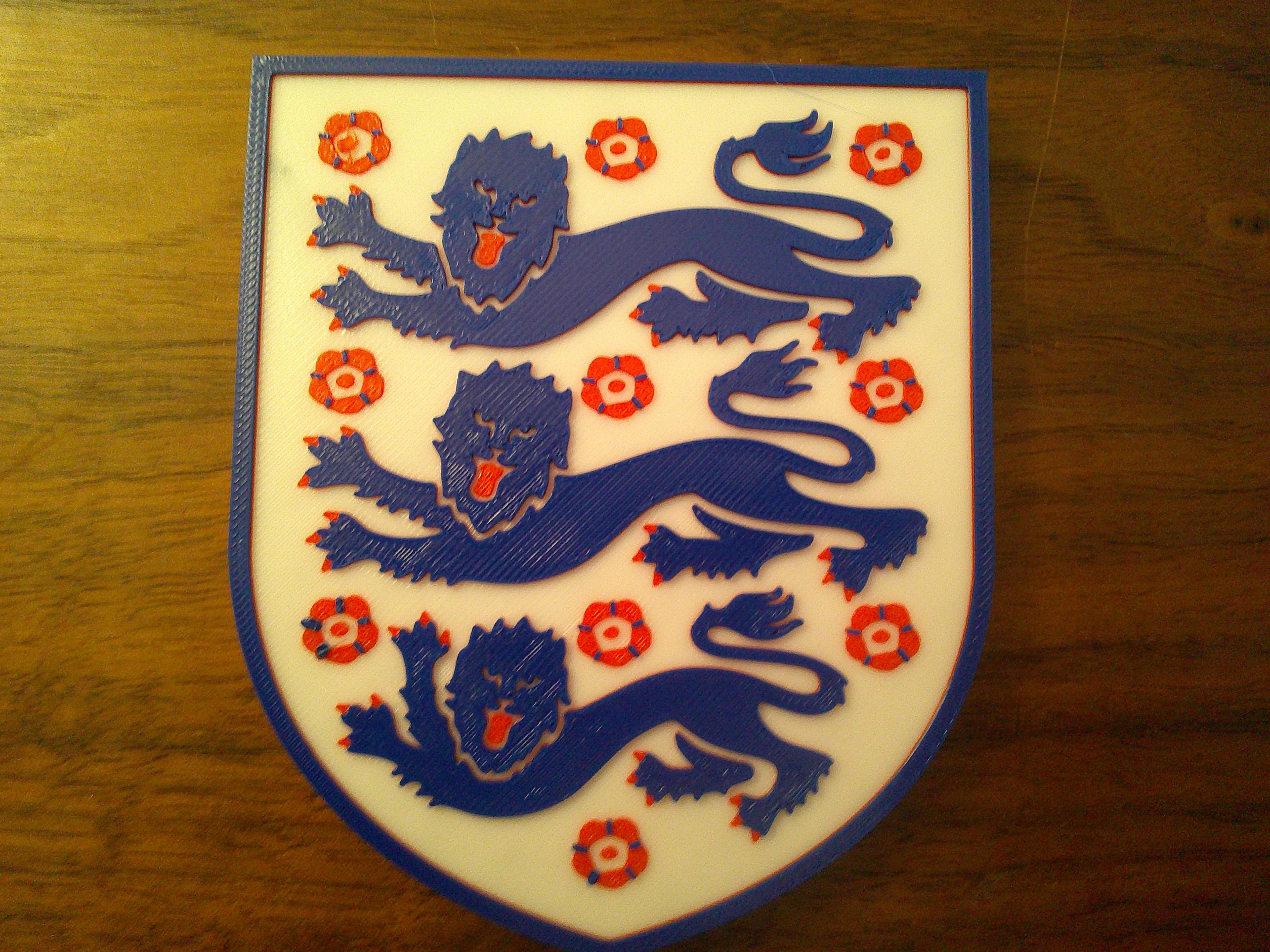 England Soccer Logo Coaster or Plaque
