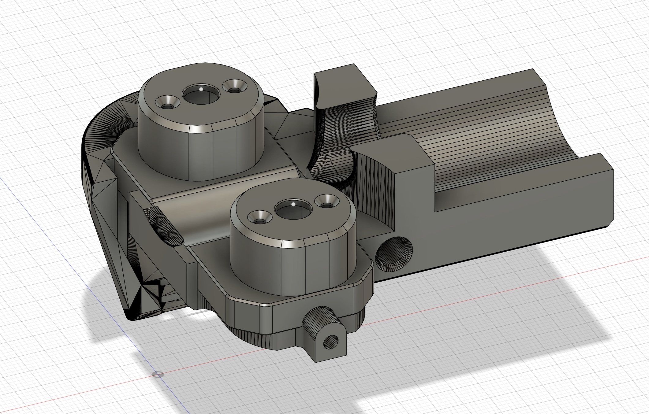 Protean Metal Cage Adapter 3D model
