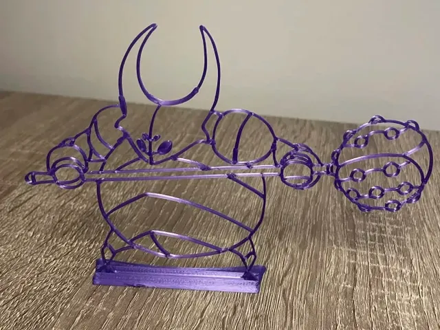 Hollow Knight False Knight wall/shelf art
