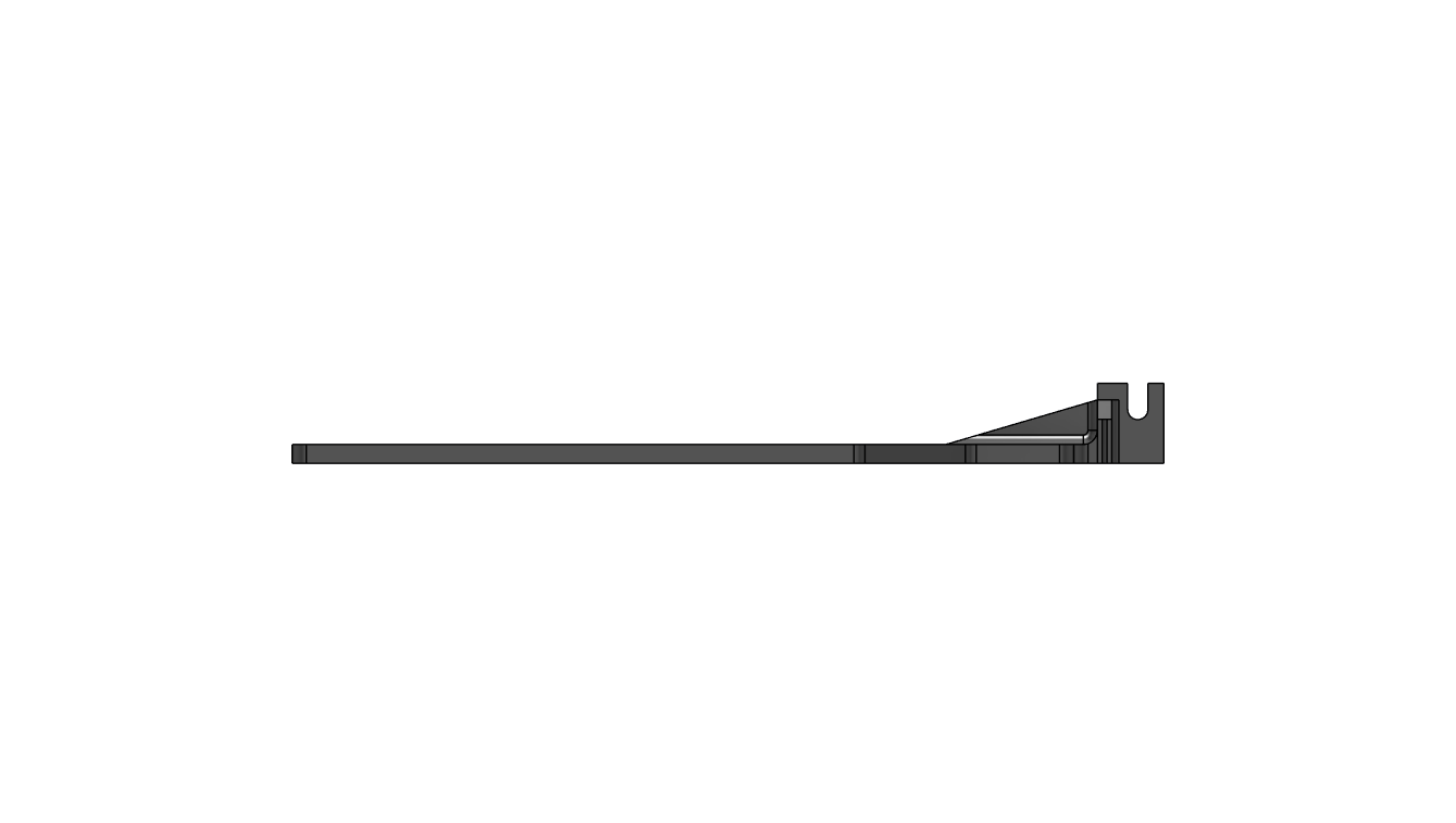 120 mm Fan Bracket on a PCIe Slot Cover (GPU Backplate Cooling) — STL ...