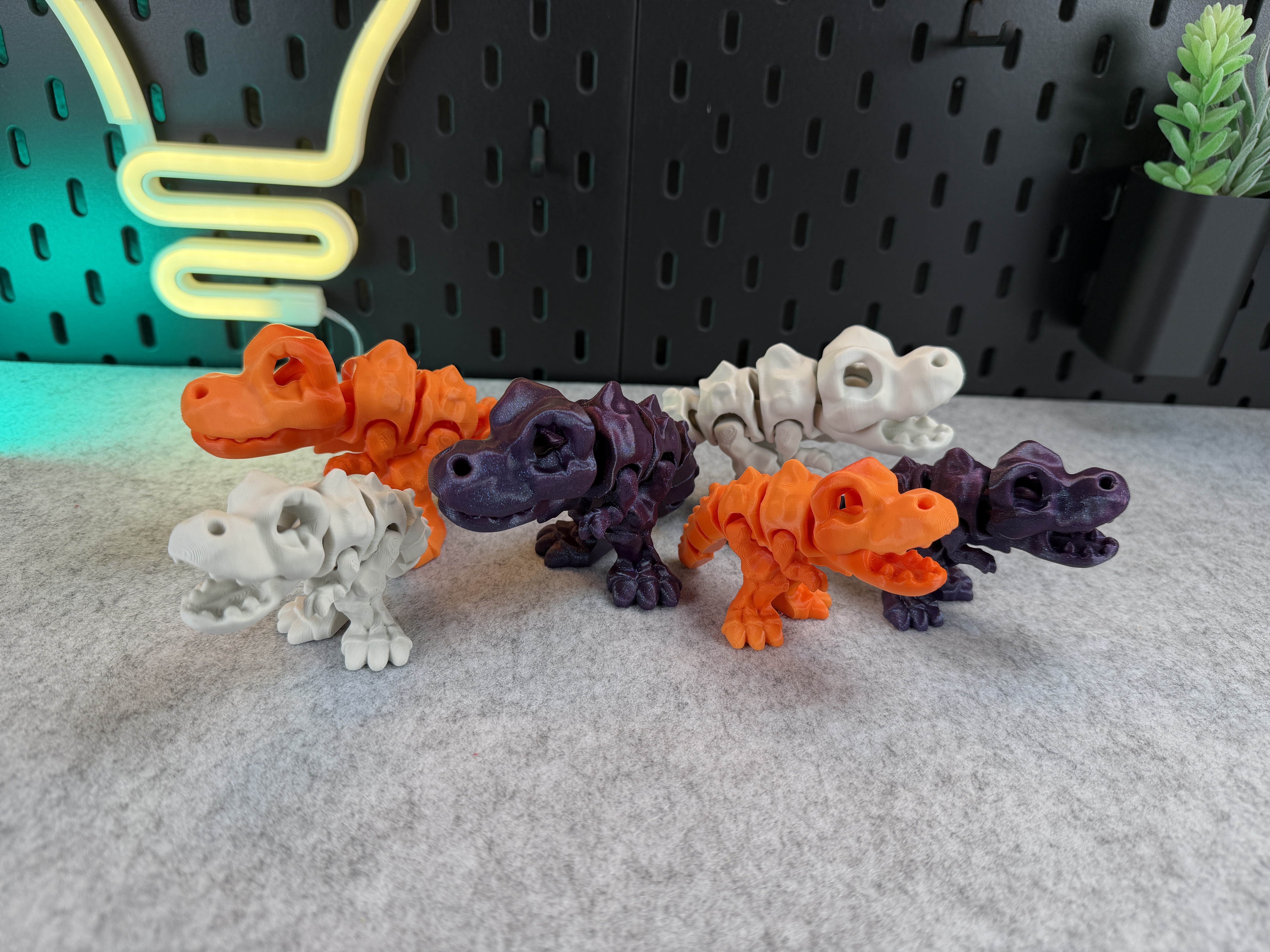 Articulated Skeleton Trex — miniatura 9