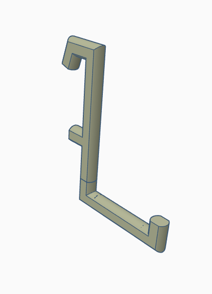 Ikea Skadis hook eckig groß