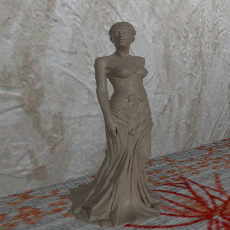 Female statue marble Elegance FDMready Nosupport Diorama