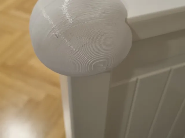 Rounded corners for IKEA HEMNES / Zaoblení rohů pro IKEA HEMNES