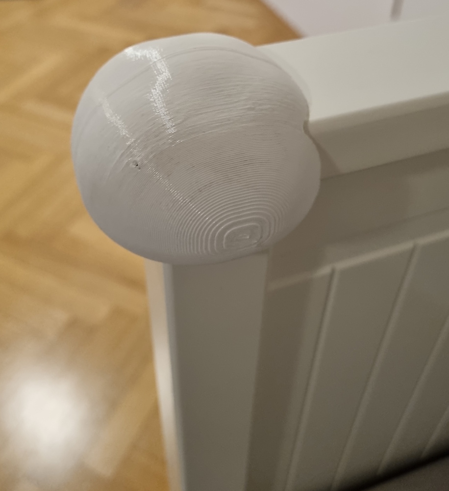 Rounded corners for IKEA HEMNES / Zaoblení rohů pro IKEA HEMNES