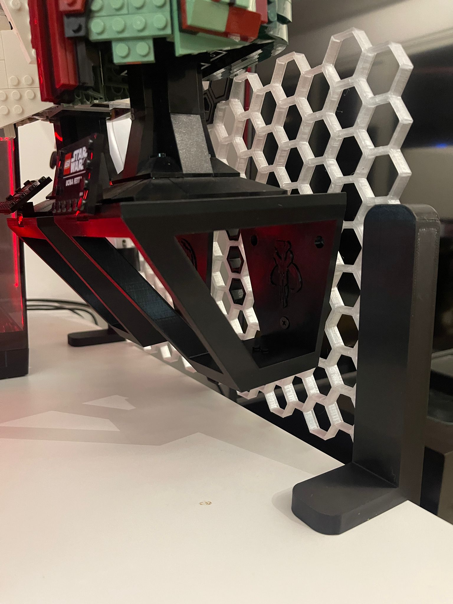 Desk Clamp for HoneyComb Wall