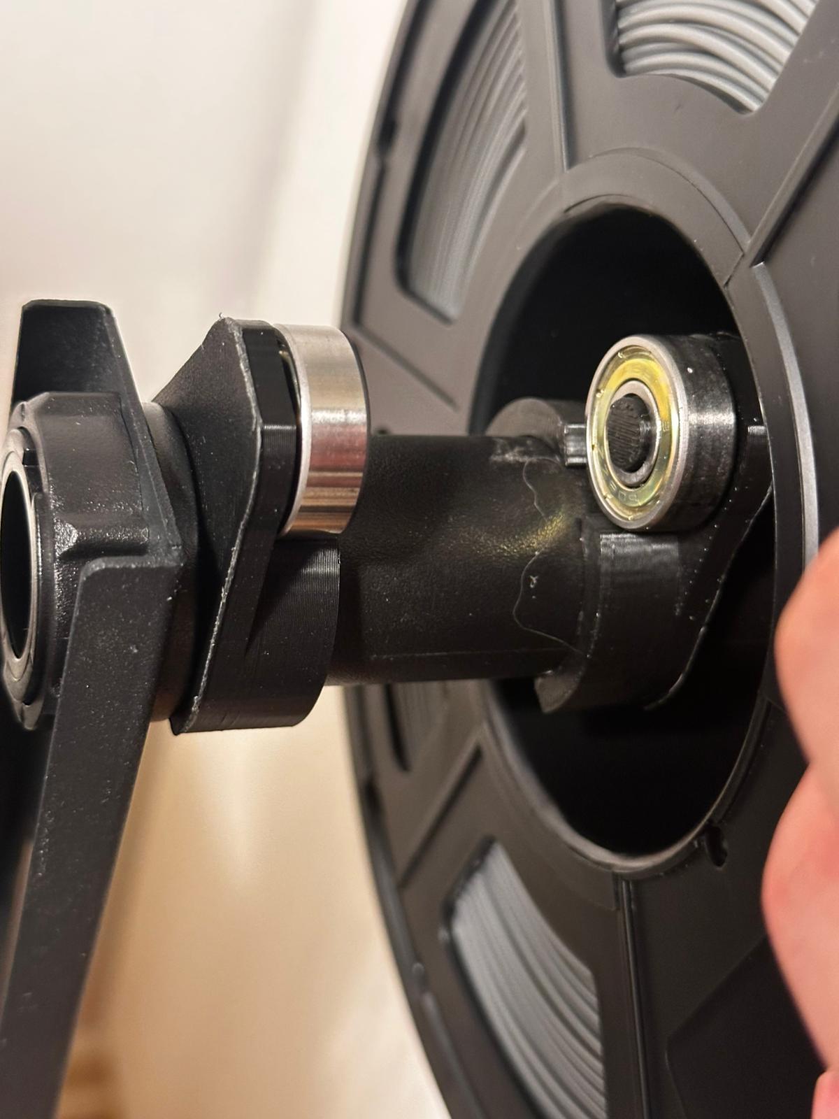 K2, K2 Pro and plus Ender 3 V3 KE / SE Spool Roller with 608 bearings (REMIX)