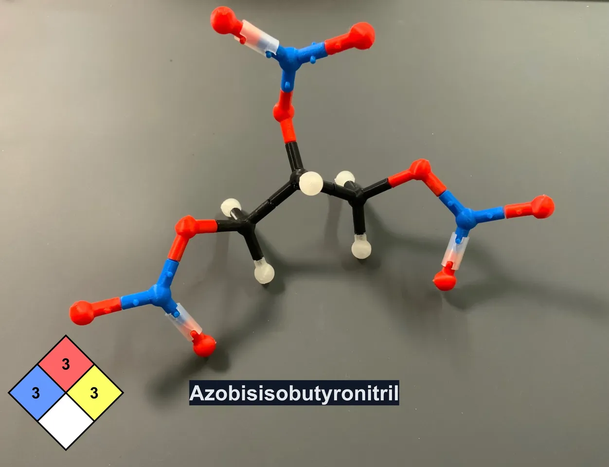 Stereochemistry molecular model by mikan | Download free STL model