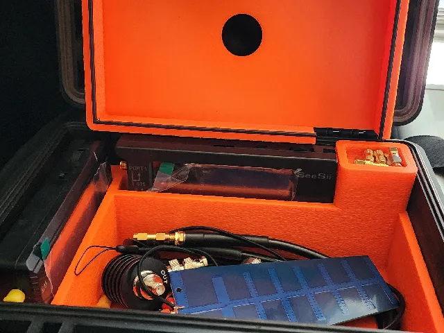 Tiny SA & Nano VNA storage box insert for Harbo Freight Apache 1800 Box