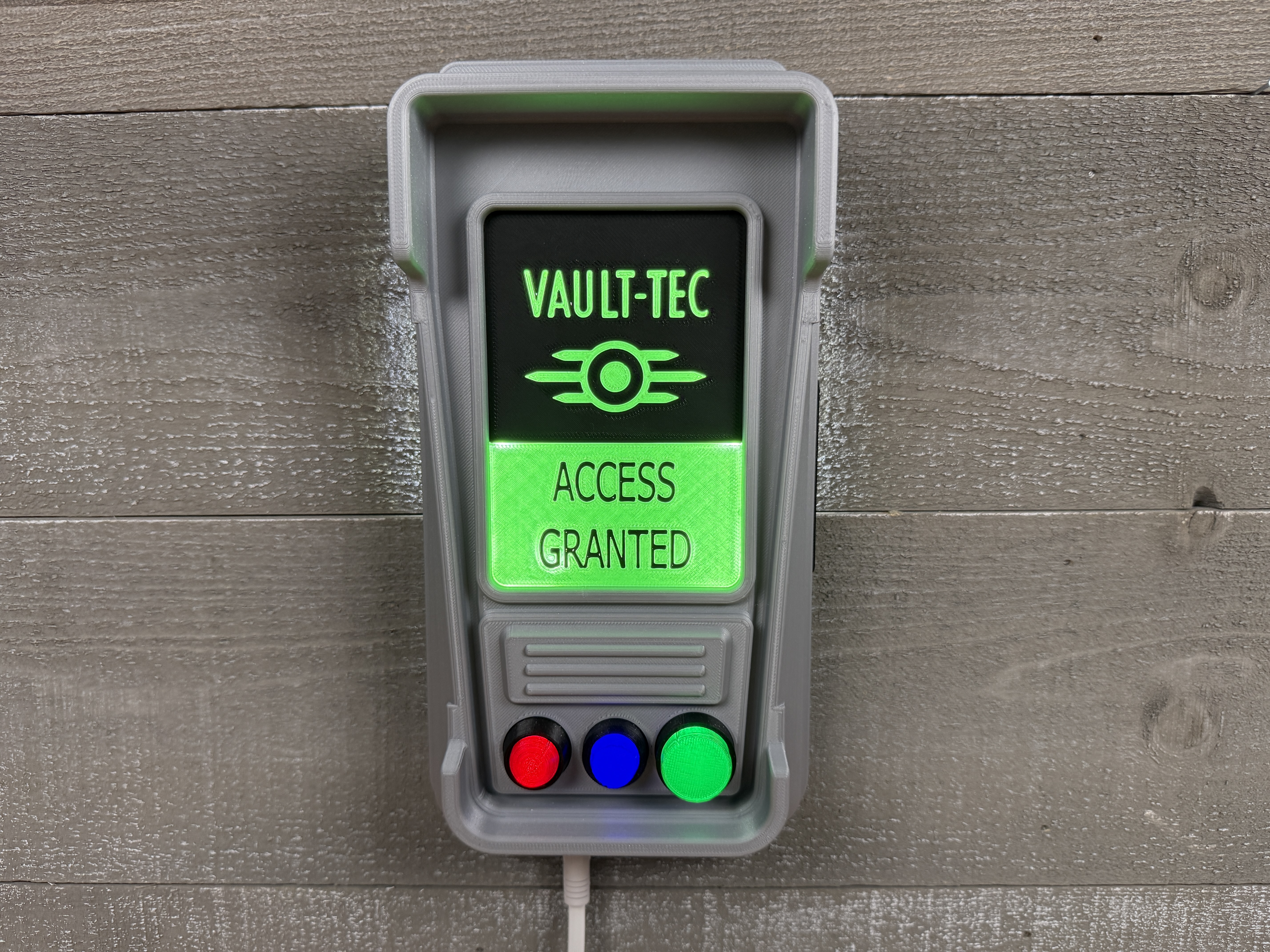 Fallout Access Granted Illuminated Panel — miniatura 4
