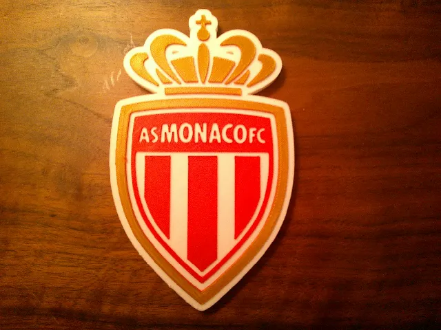 AS Monaco FC Logo Coaster or Plaque