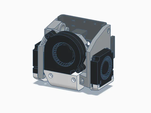 KINGROON KLP1 210 EXTRUDER MOD 2X 4010 FAN