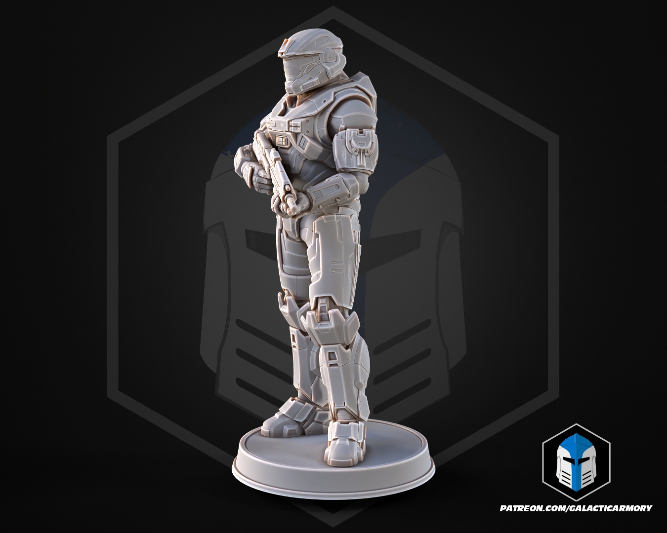 Noble 6 Figurine Pose 1 - 3D Print Files