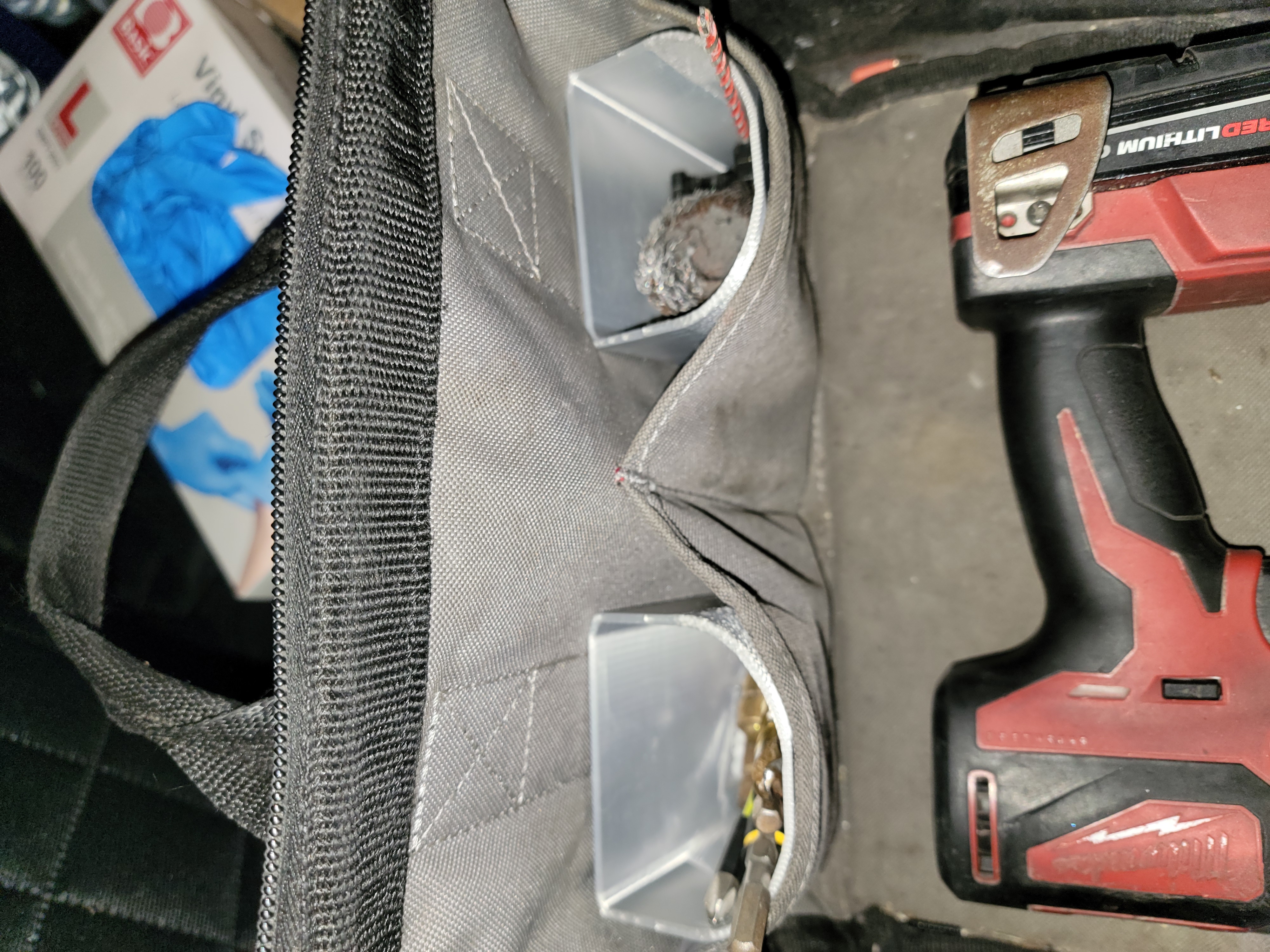 Tool Bag Pocket Bins