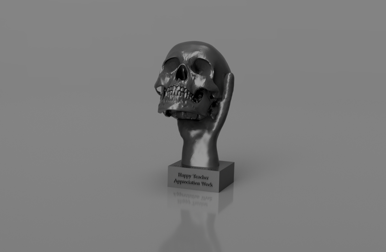 To Teach or Not to Teach – Hamlet-Themed Desk Ornament