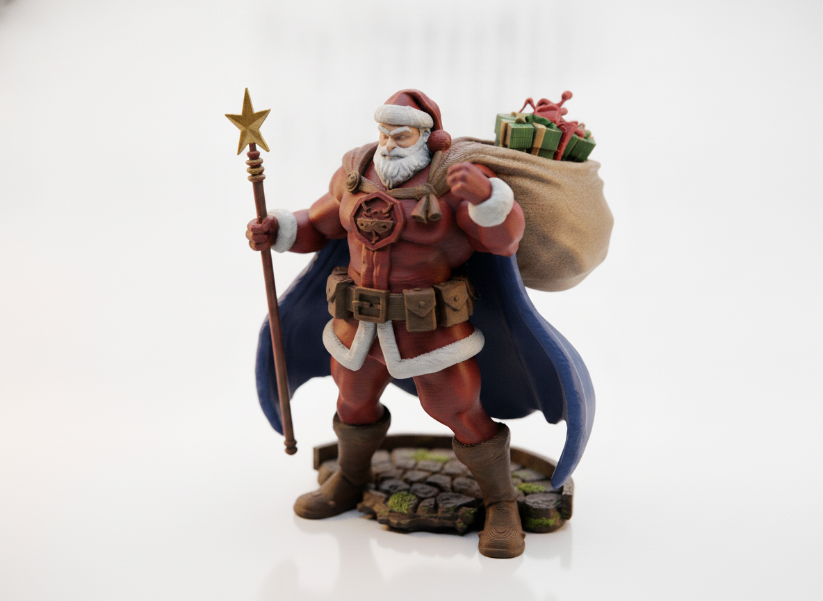 Superhero Santa
