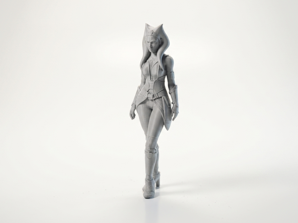 Ahsoka Figurine Star Wars 3D Printable