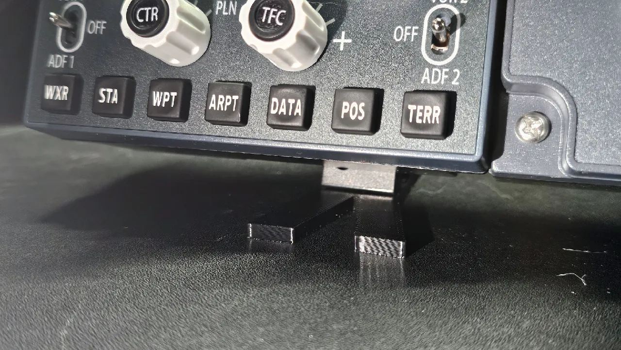 Winwing / WINCTRL Mounting Bracket-Extension for PAP3, FCU, EFIS 
