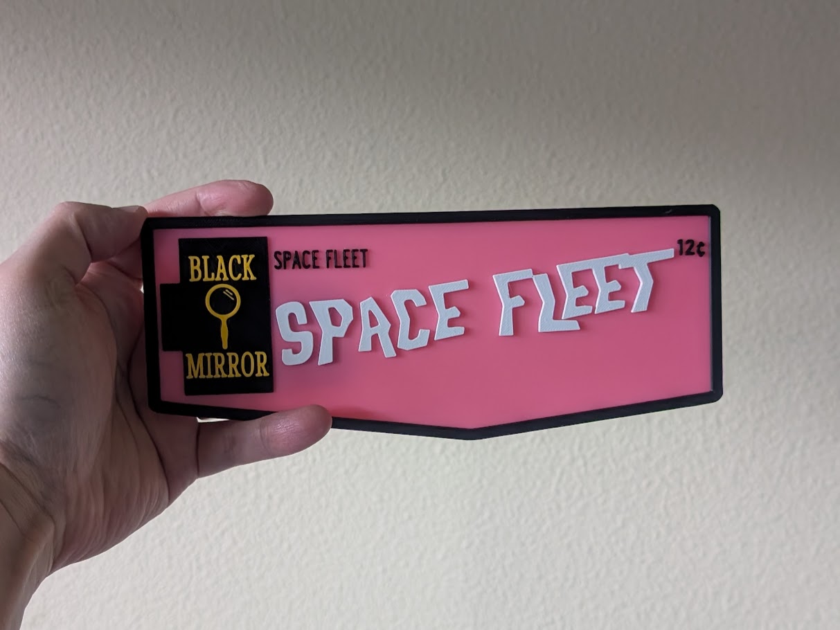 Space Fleet #1 Sign