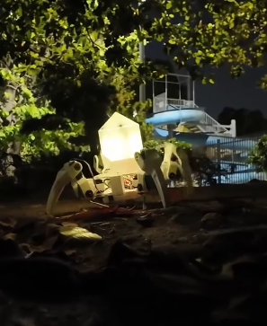 Vantaphage – A Wi-Fi Controlled Walking Quadruped Robot