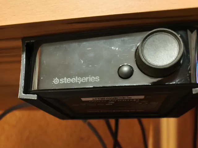 Arctis Wireless Pro under desk mount