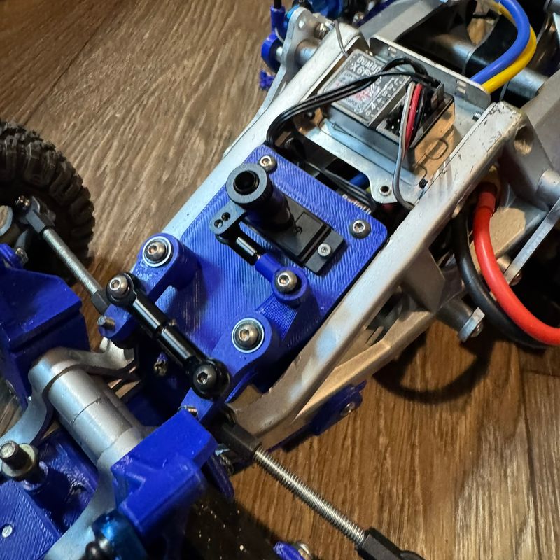 Tamiya ORV (car variants) Micro Servo Bellcrank steering by Joshua ...