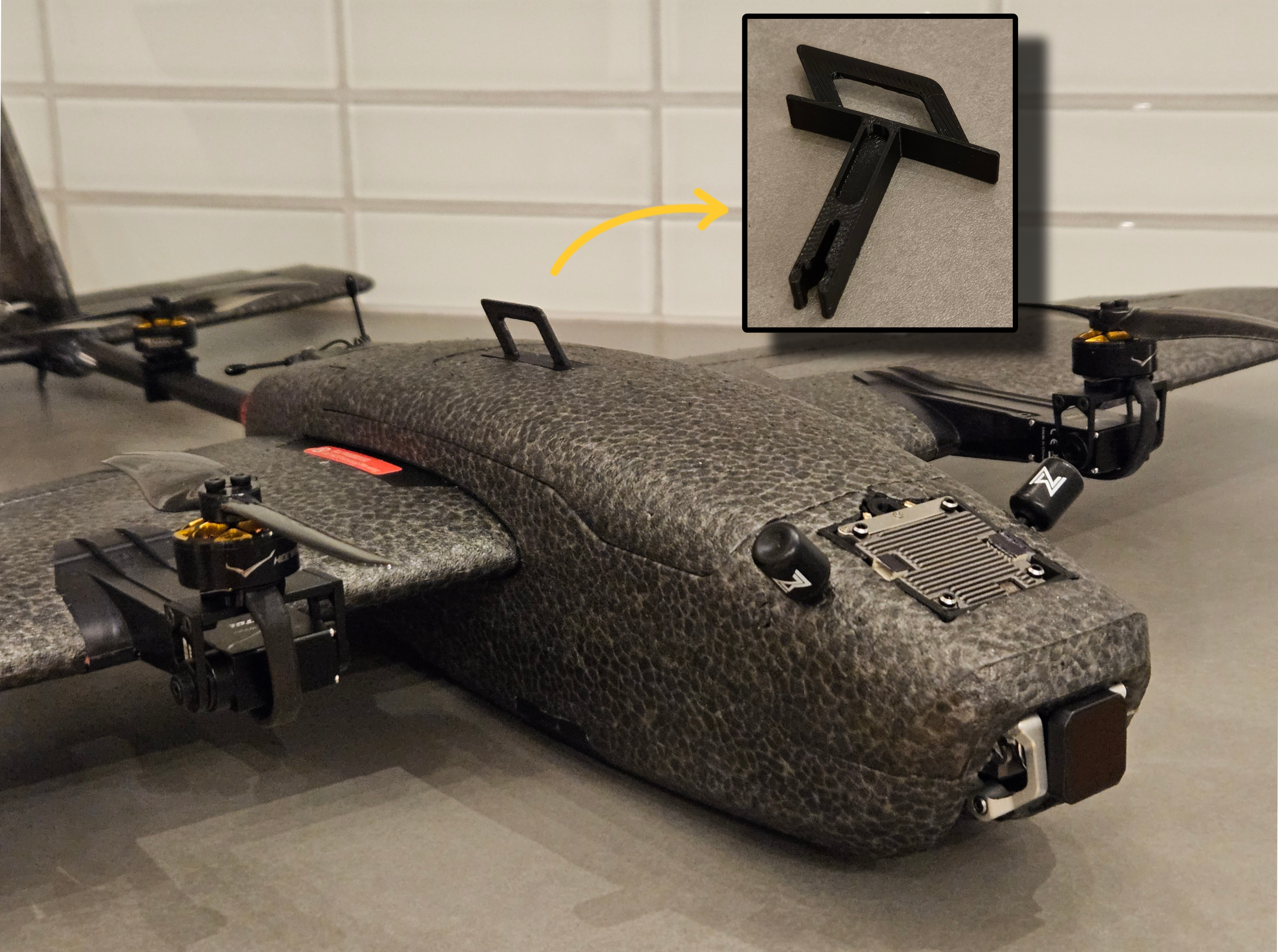 Heewing T1 Ranger Hatch/Cover Clip