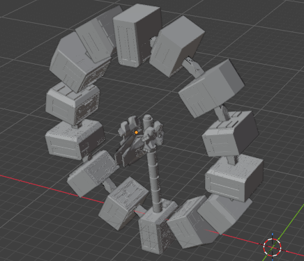 Miniatura 4 do modelo 3D Endurance Ship - Interstellar