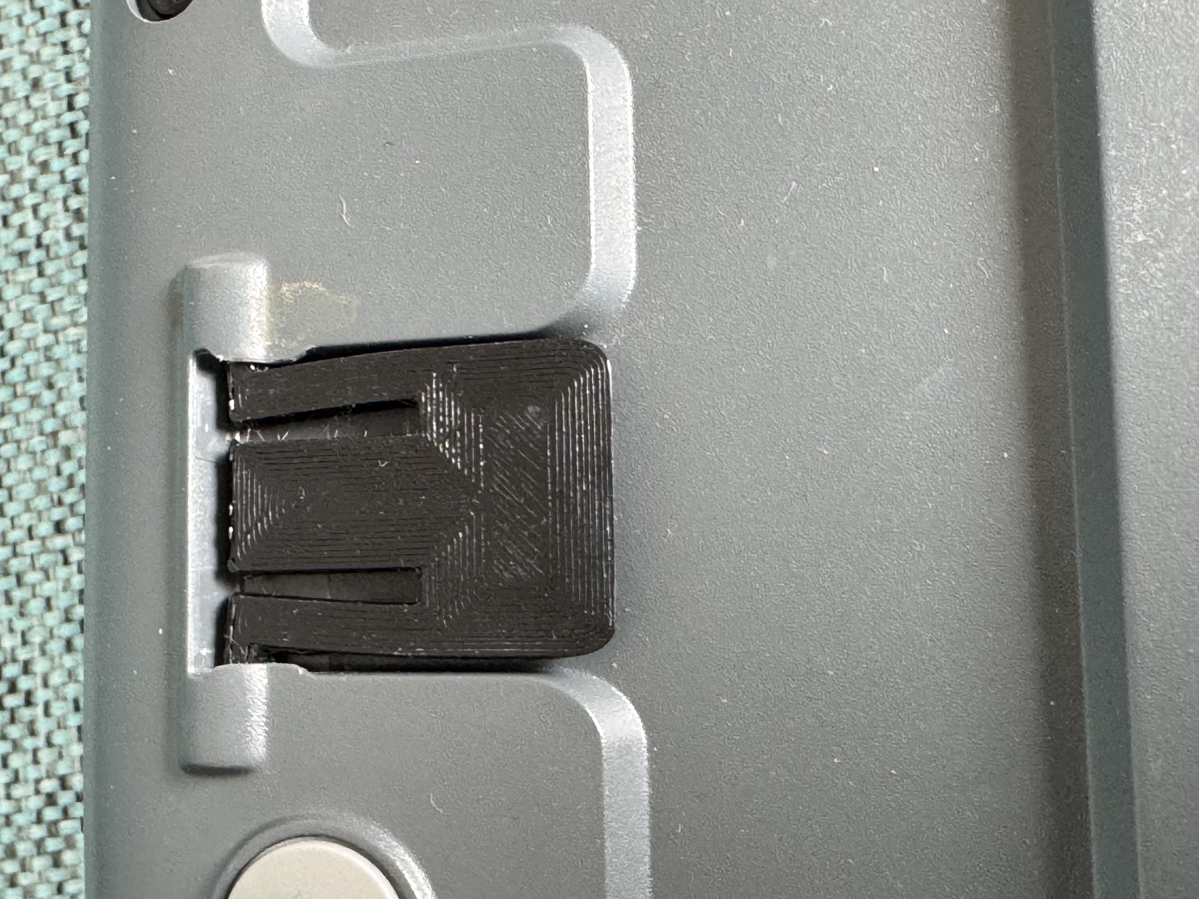 Logitech keyboard leg (20mm wide, 26mm long)