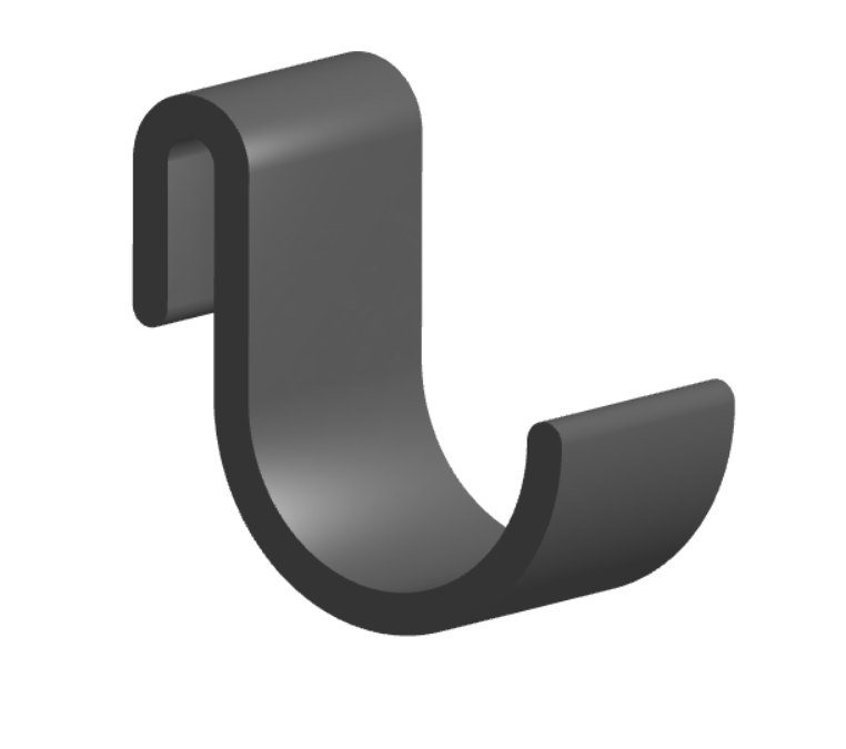 Parametric J Hook (for wire racks?)