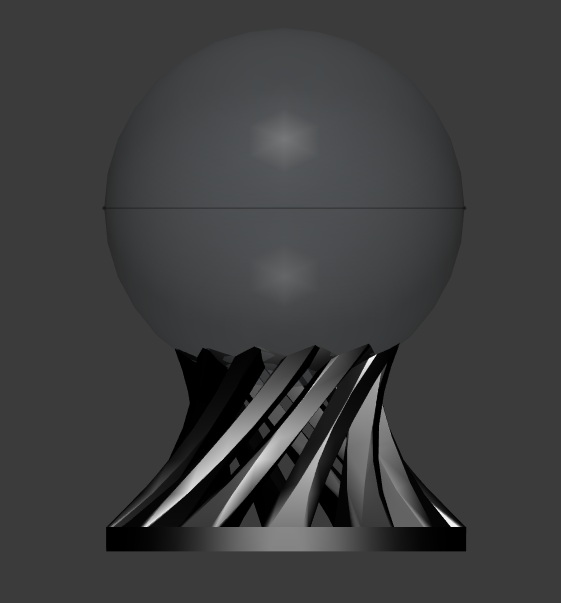 Display Stand for a baseball