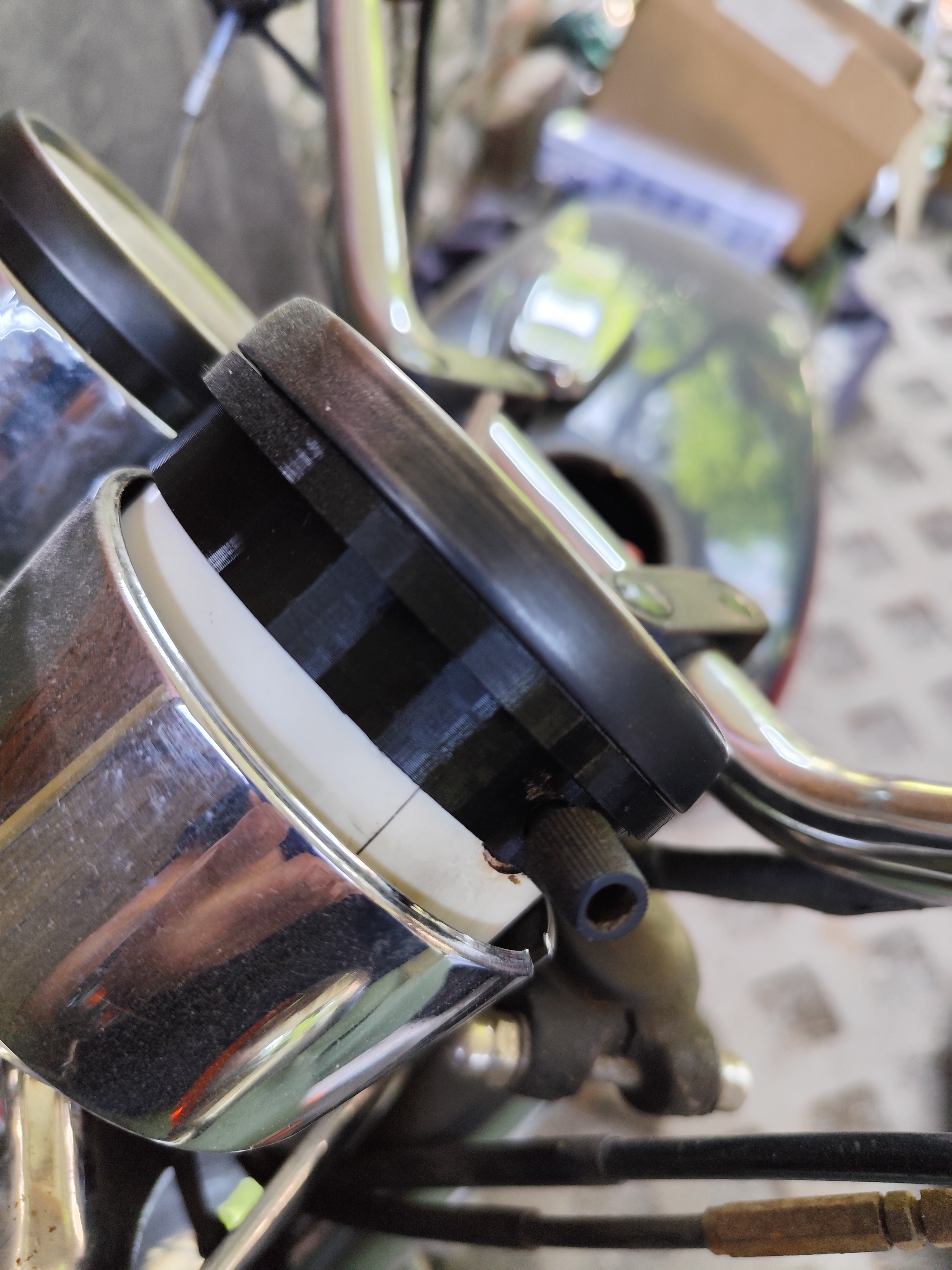 Yamaha SR500 damper instruments