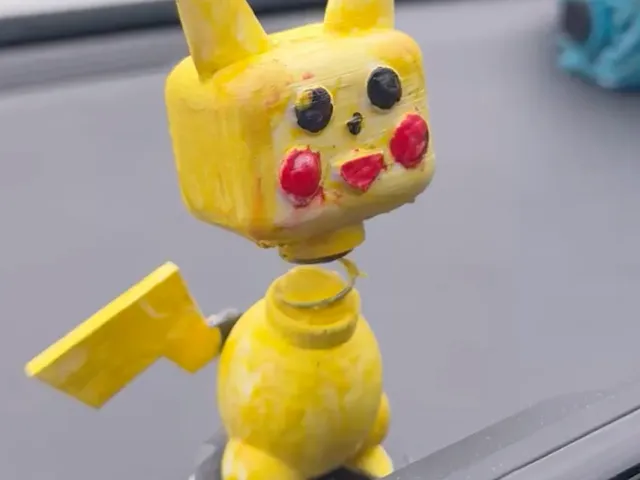 Pikach funko pop (car toy)