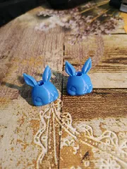 Bunny Head Drawstring bead